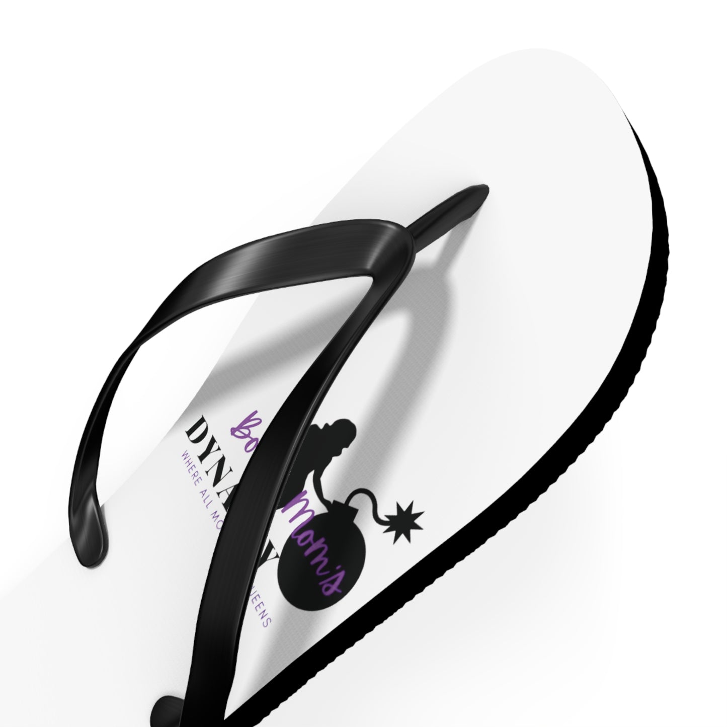 B.M.D Beach Dynasty Flip Flops, Summer Footwear, Casual Sandals, Vacation Essentials, Cute Beach Wear, Poolside Accessories (purple)