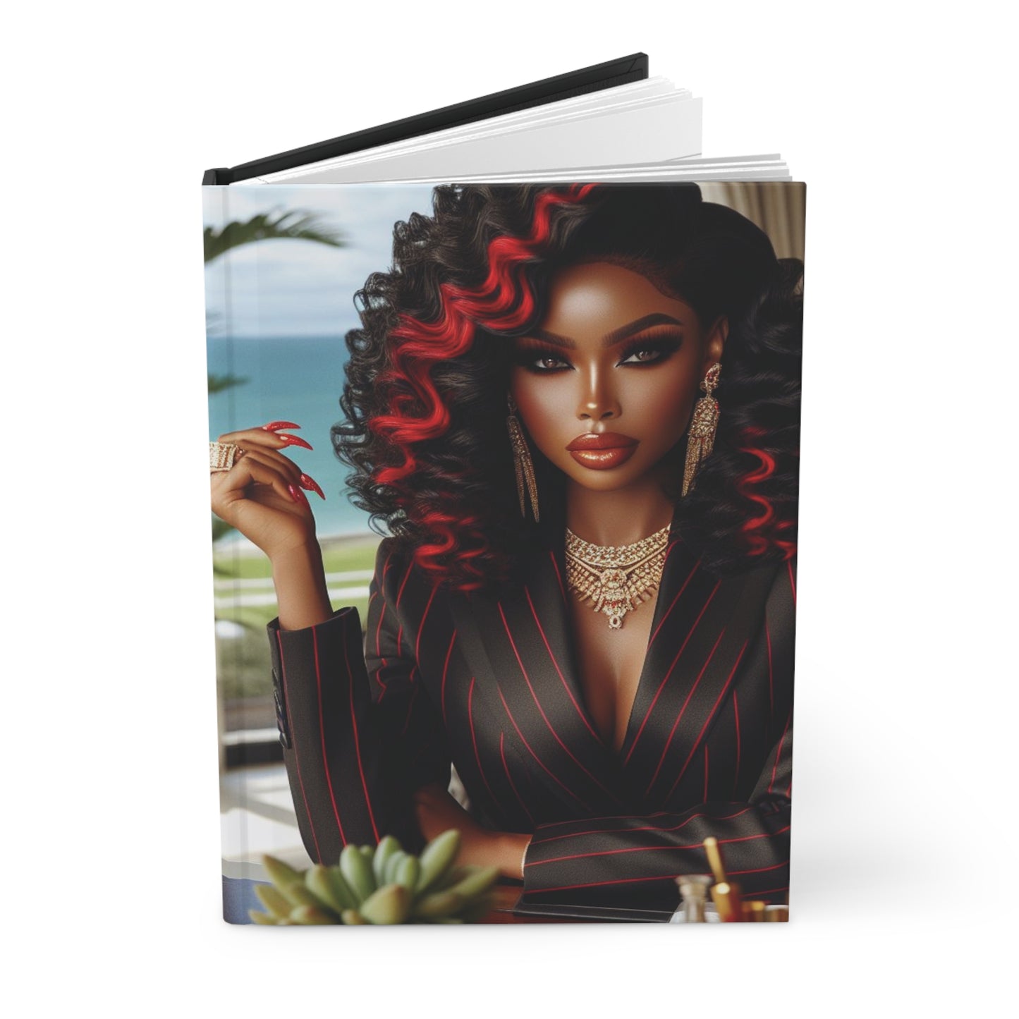B.M.D Elegant Hardcover Journal for Creative Minds, Personalized Notebook, Gift for Writers, Stylish Diary, Unique Journal for Students