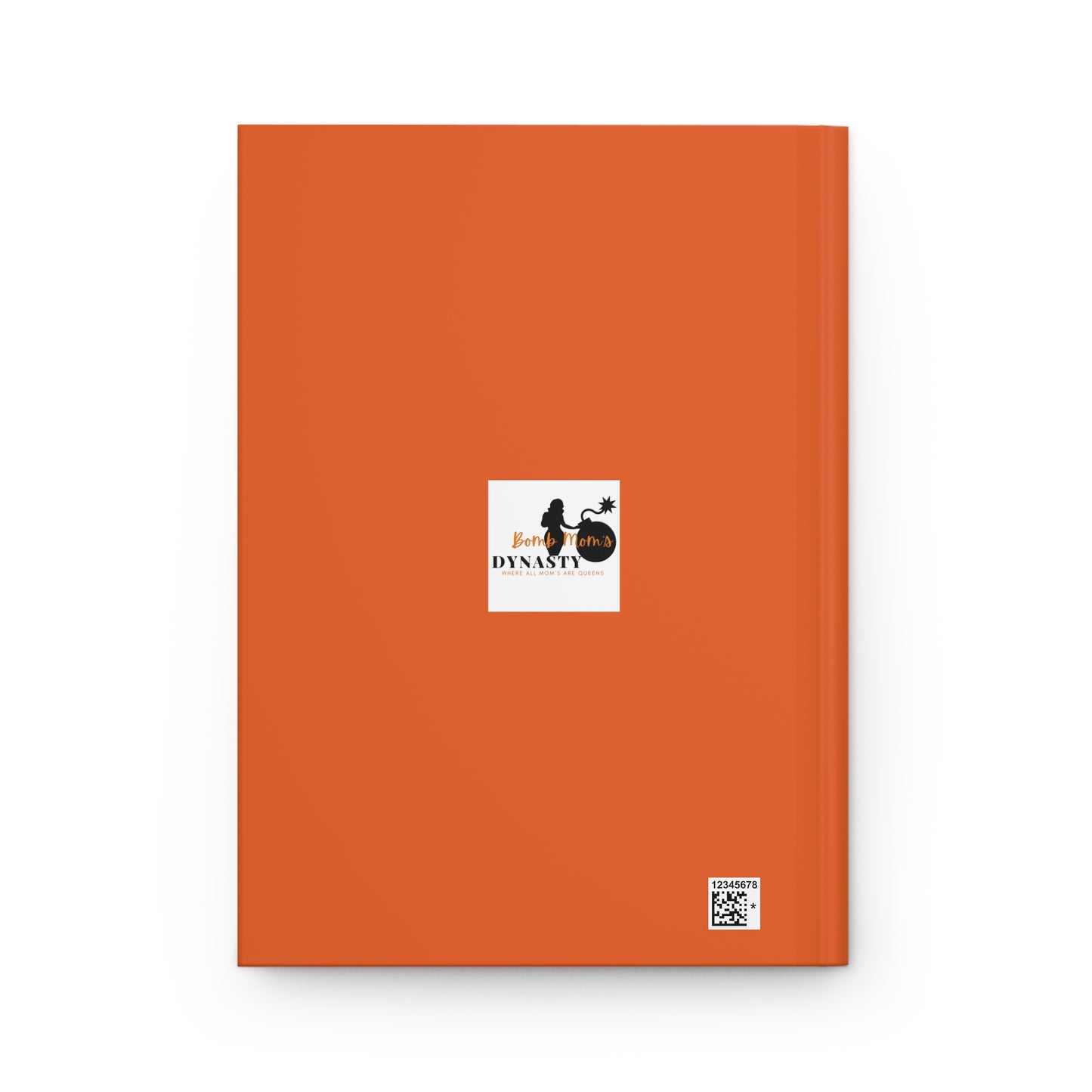 B.M.D TEARS that grew the ROSE Hardcover Journal Matte (edition 2 orange)