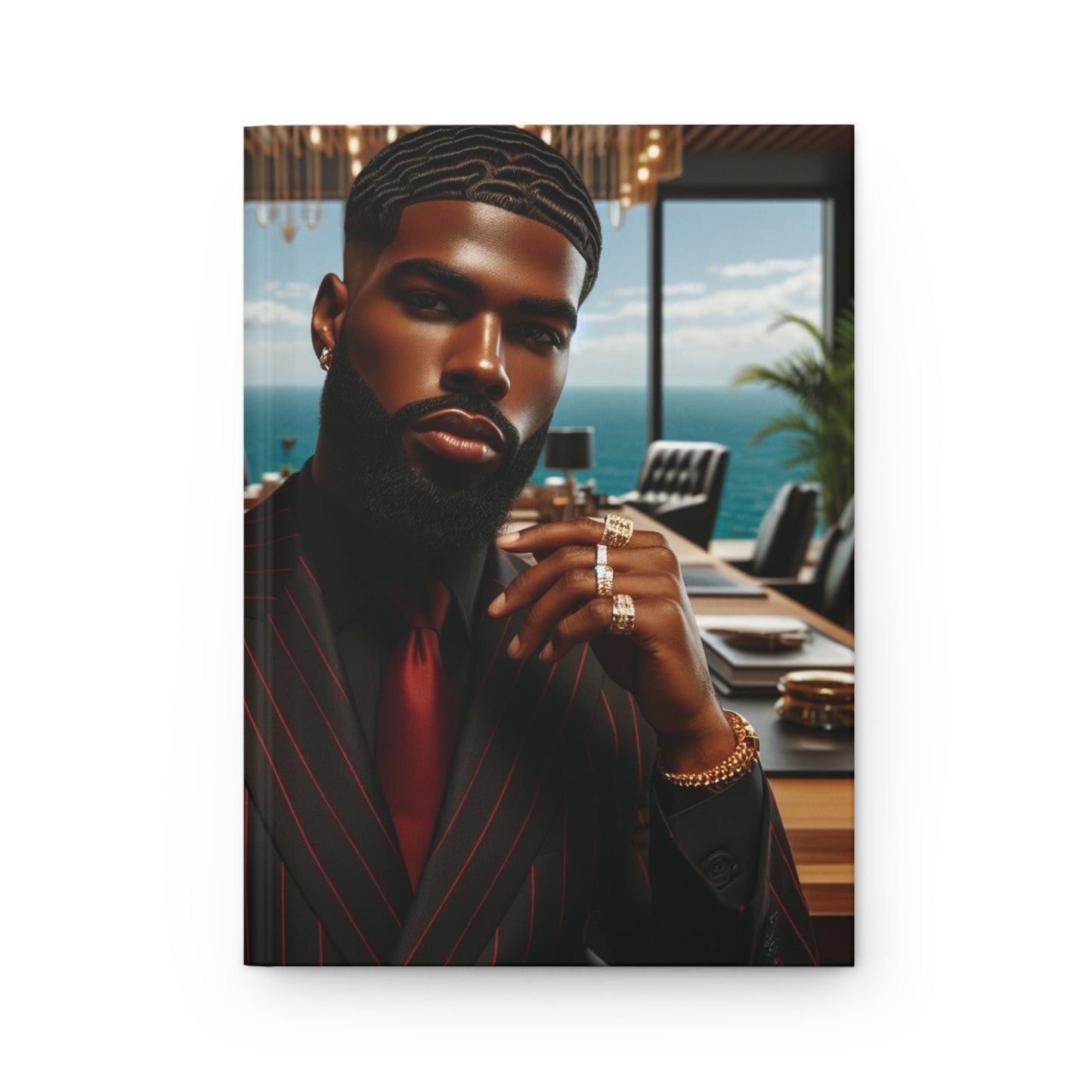 B.M.D Sleek Hardcover Journal for Ambitious Minds (men's edition 1) Stylish Writing Notebook, Personalized Diary, Business Planner, Inspirational Gift