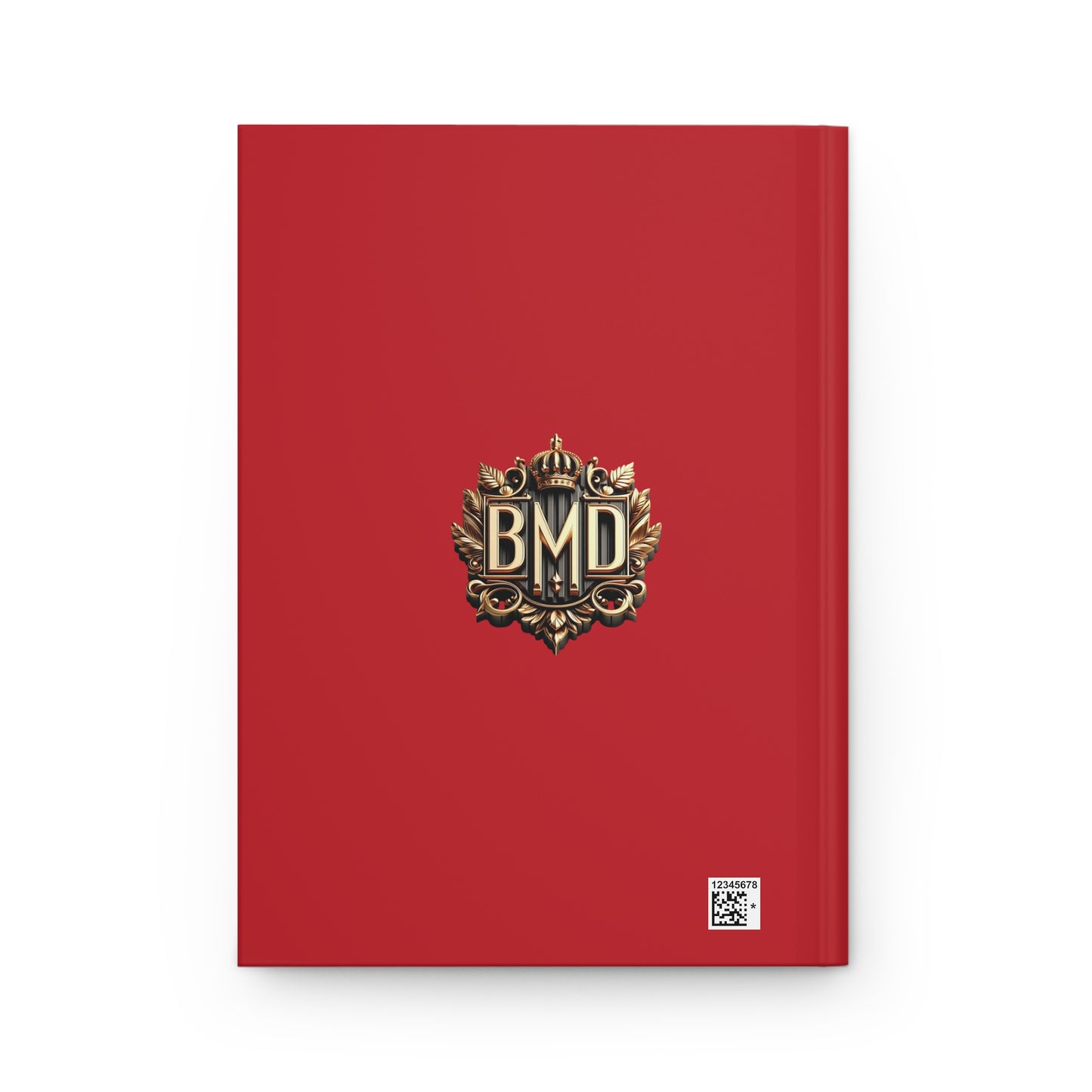 B.M.D Stylish Hardcover Journal for Kids, Boys' Diary, Fun School Supplies, Personal Notebook, Unique Gift for Young Writers (pic 1 red)