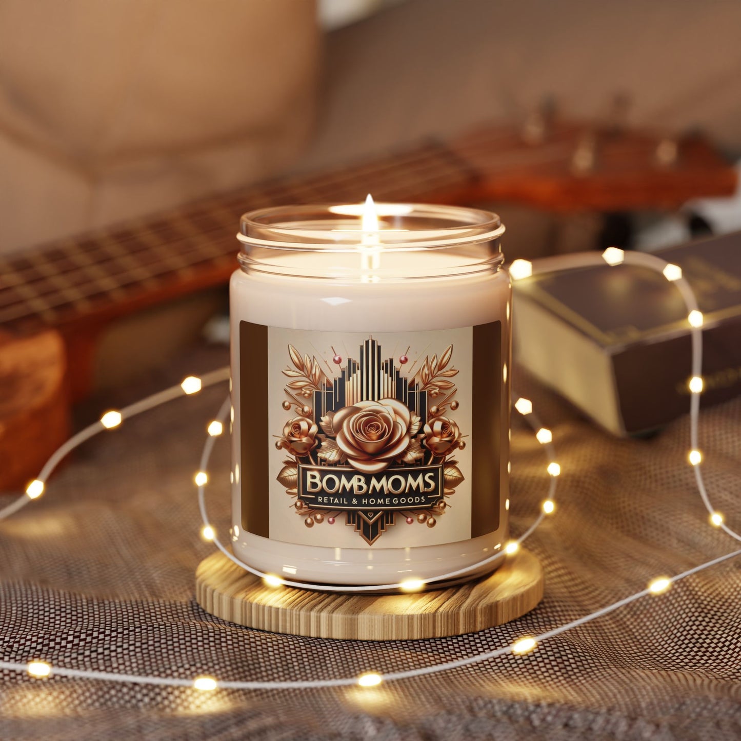 Soy Candle, B M D Scented, (1 short)Relaxing Candle Gift, Aromatherapy Candle, Home Decor Accent, Natural Soy Wax Candle