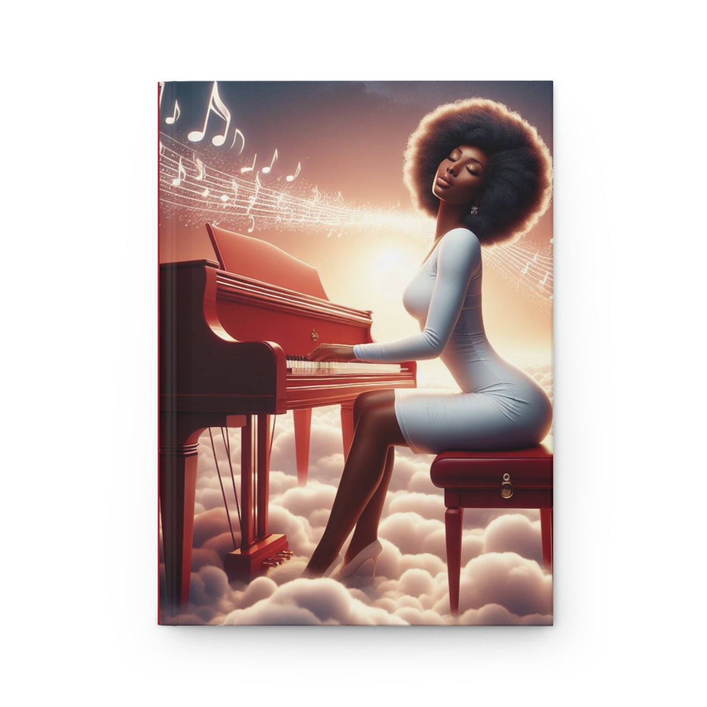 B.M.D Musician's Dream Journal, Songwriter Notebook, Music Lover Diary, Composer Sketchbook, Musical Notepad, Piano Player Gift (pic 3)