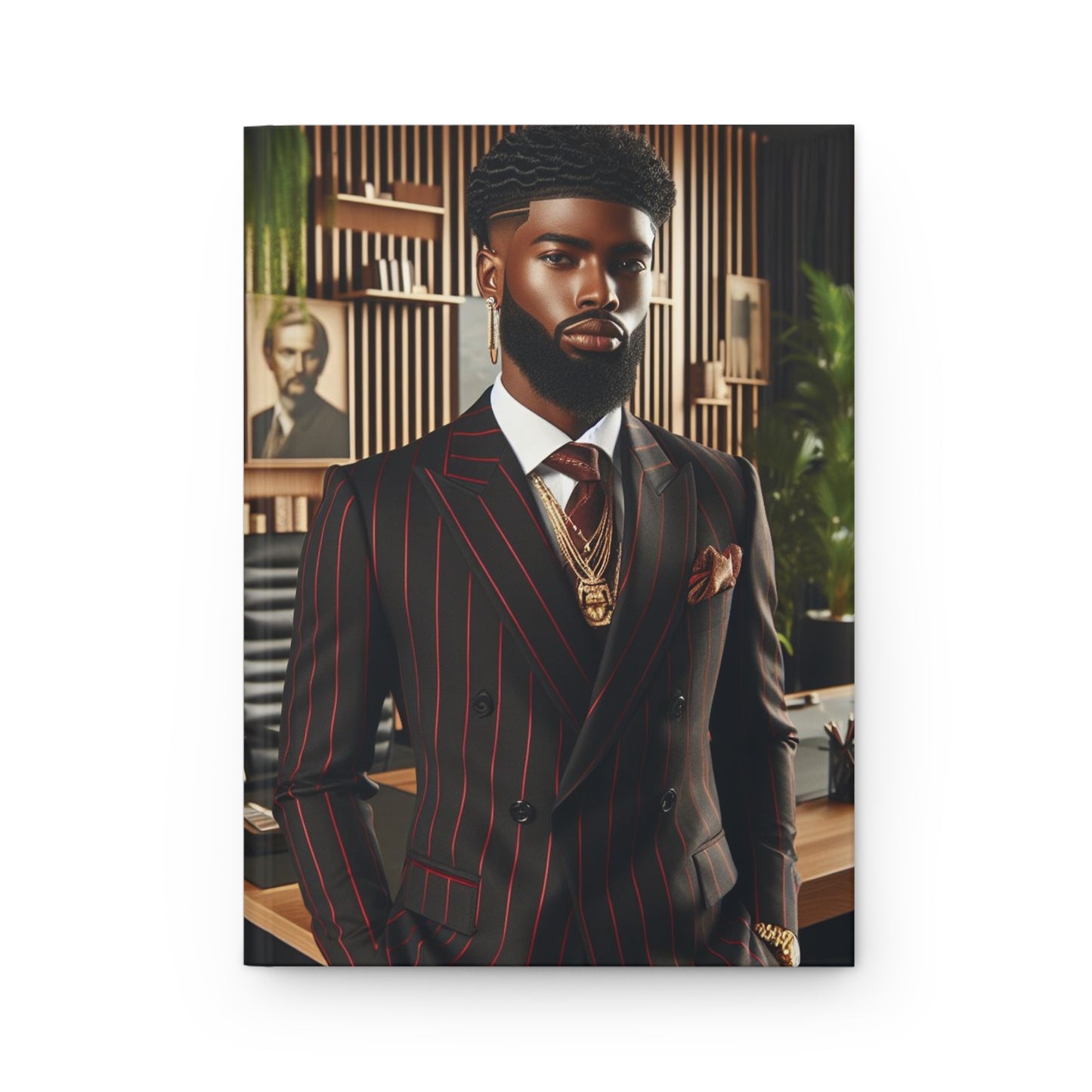 B.M.D Elegant Hardcover Journal for Thoughtful Reflections (men's edition) | Ideal Gift for Writers, Students, and Professionals