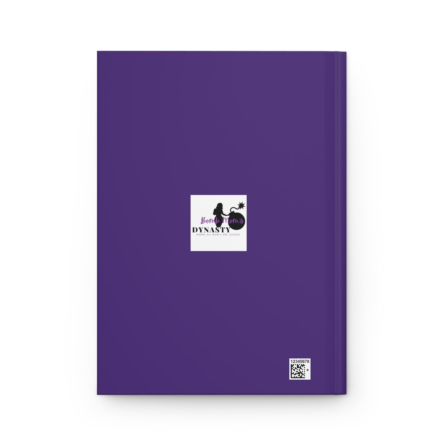 B.M.D TEARS that grew the ROSE Hardcover Journal Matte (edition 7 purple)