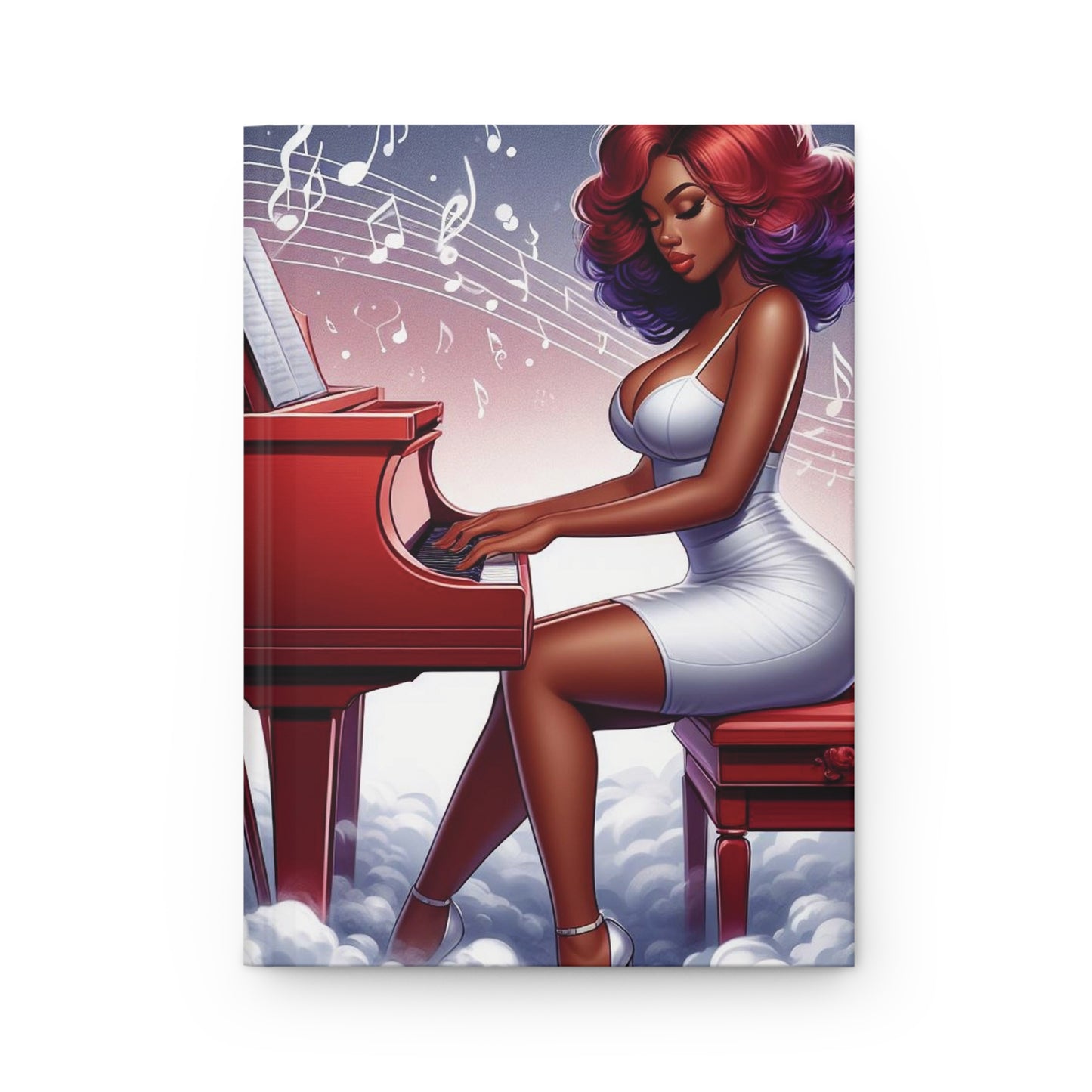 B.M.D Musician's Dream Journal, Songwriter Notebook, Music Lover Diary, Composer Sketchbook, Musical Notepad, Piano Player Gift (pic 1)