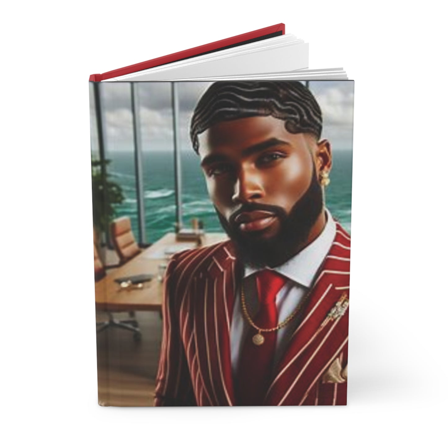 B.M.D Sleek Hardcover Journal for Ambitious Minds (men's edition 2) Stylish Writing Notebook, Personalized Diary, Business Planner, Inspirational Gift