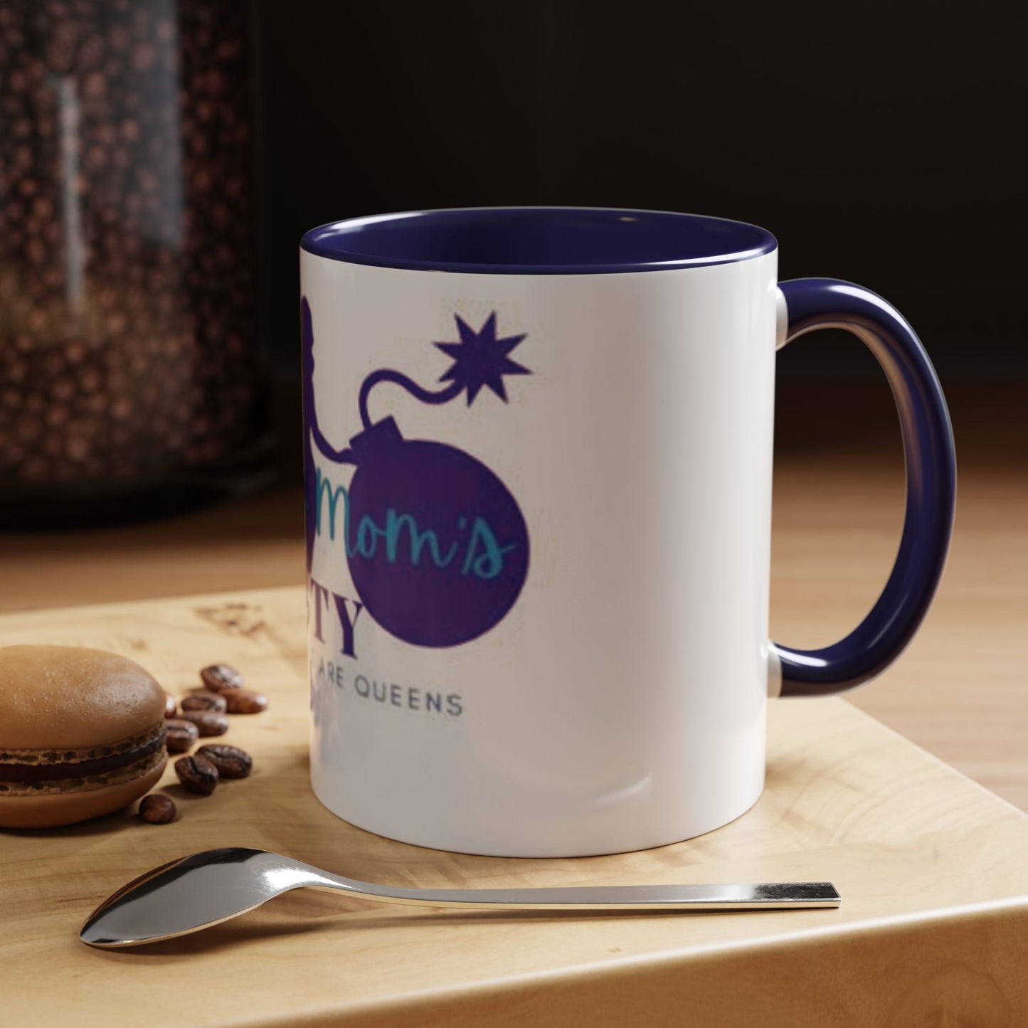 B.M.D Classic Coffee Mug, 11oz (blue)