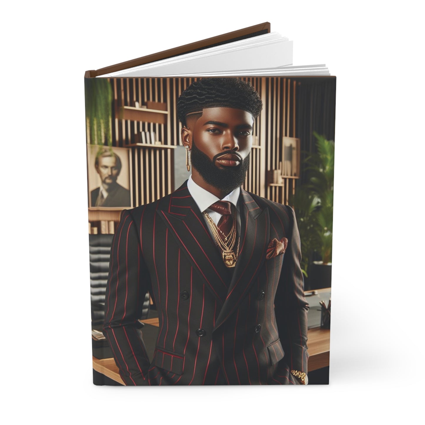 B.M.D Elegant Hardcover Journal for Thoughtful Reflections (men's edition) | Ideal Gift for Writers, Students, and Professionals