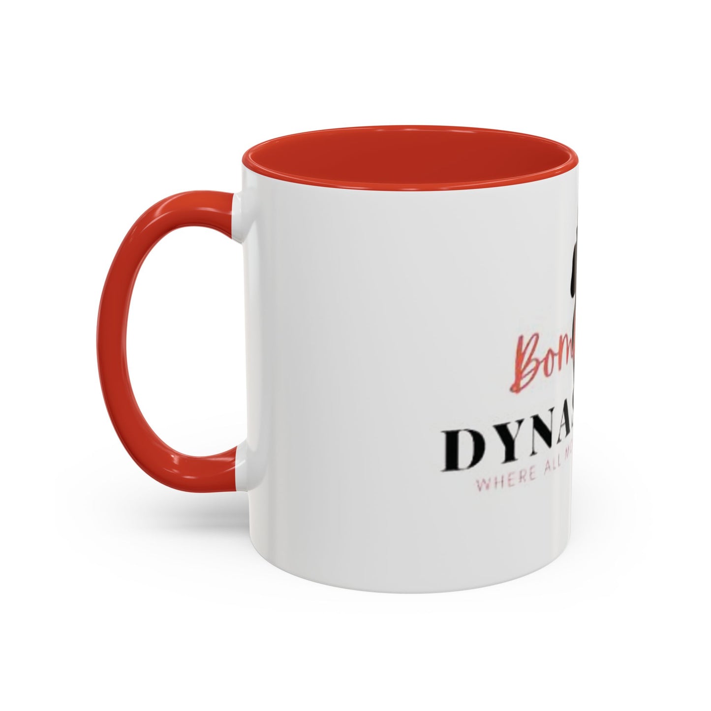 B.M.D Classic Coffee Mug, 11oz (pink)