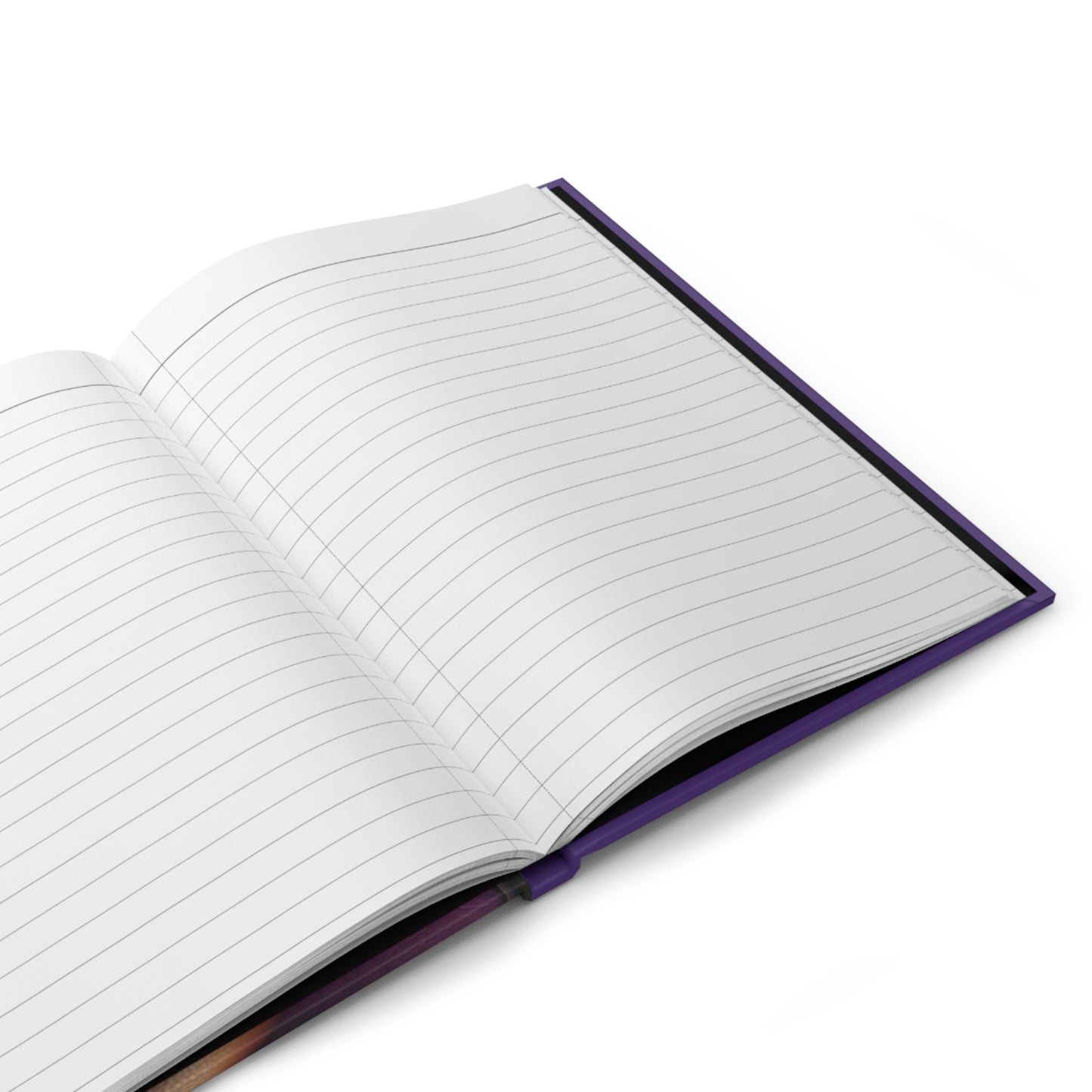 B.M.D TEARS that grew the ROSE Hardcover Journal Matte (edition 7 purple)