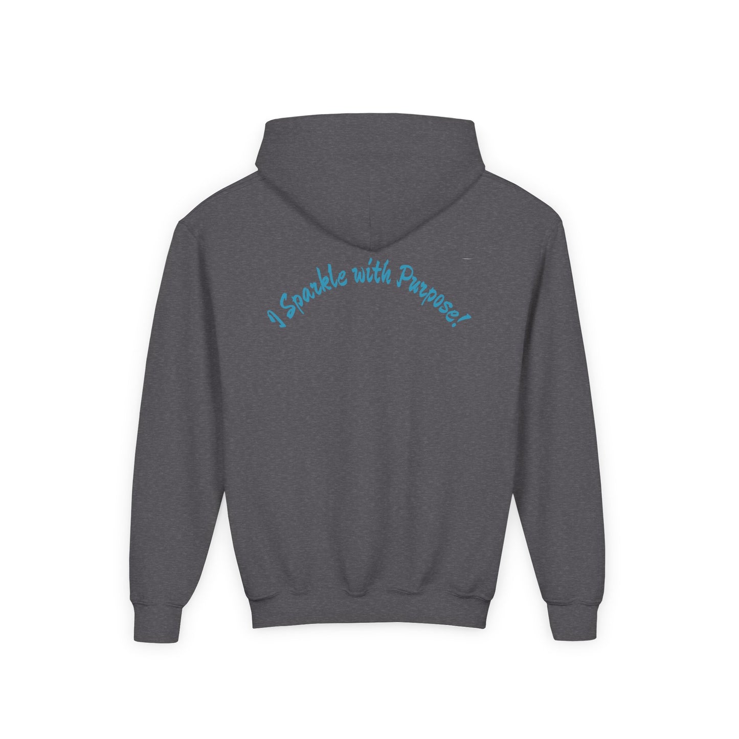 B.M.D Whimsical Unicorn Youth Hoodie, Adorable Kids Sweatshirt, Perfect for Birthdays, Gift for Unicorn Lovers, Cozy Pullover
