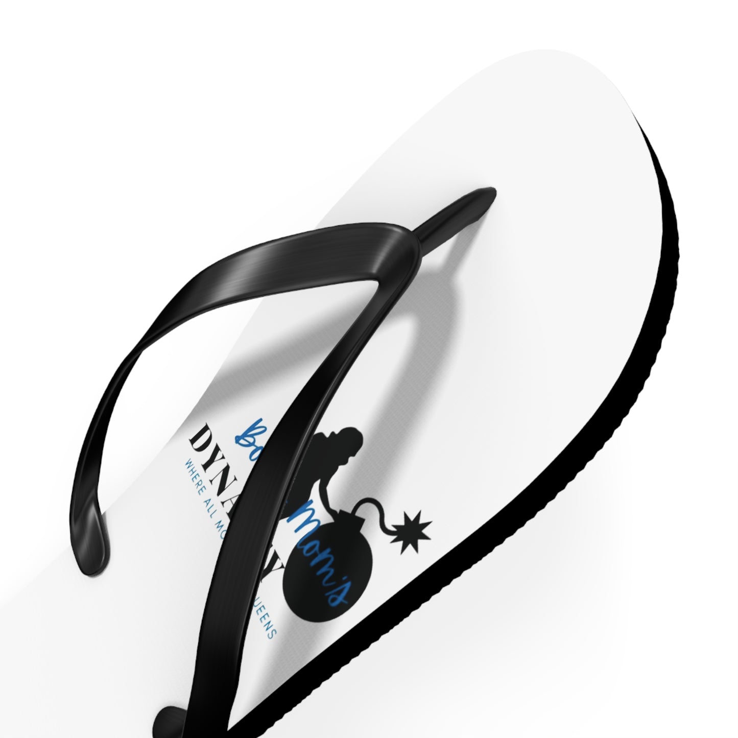 B.M.D Beach Dynasty Flip Flops, Summer Footwear, Casual Sandals, Vacation Essentials, Cute Beach Wear, Poolside Accessories (blue)