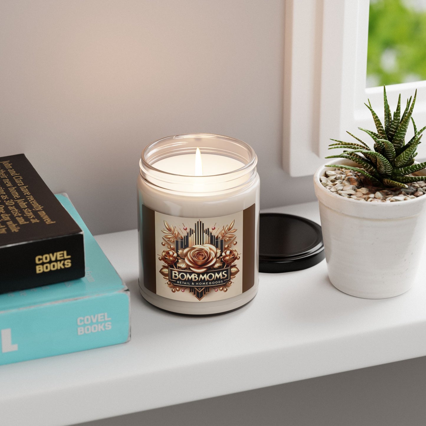 Soy Candle, B M D Scented, (1 short)Relaxing Candle Gift, Aromatherapy Candle, Home Decor Accent, Natural Soy Wax Candle