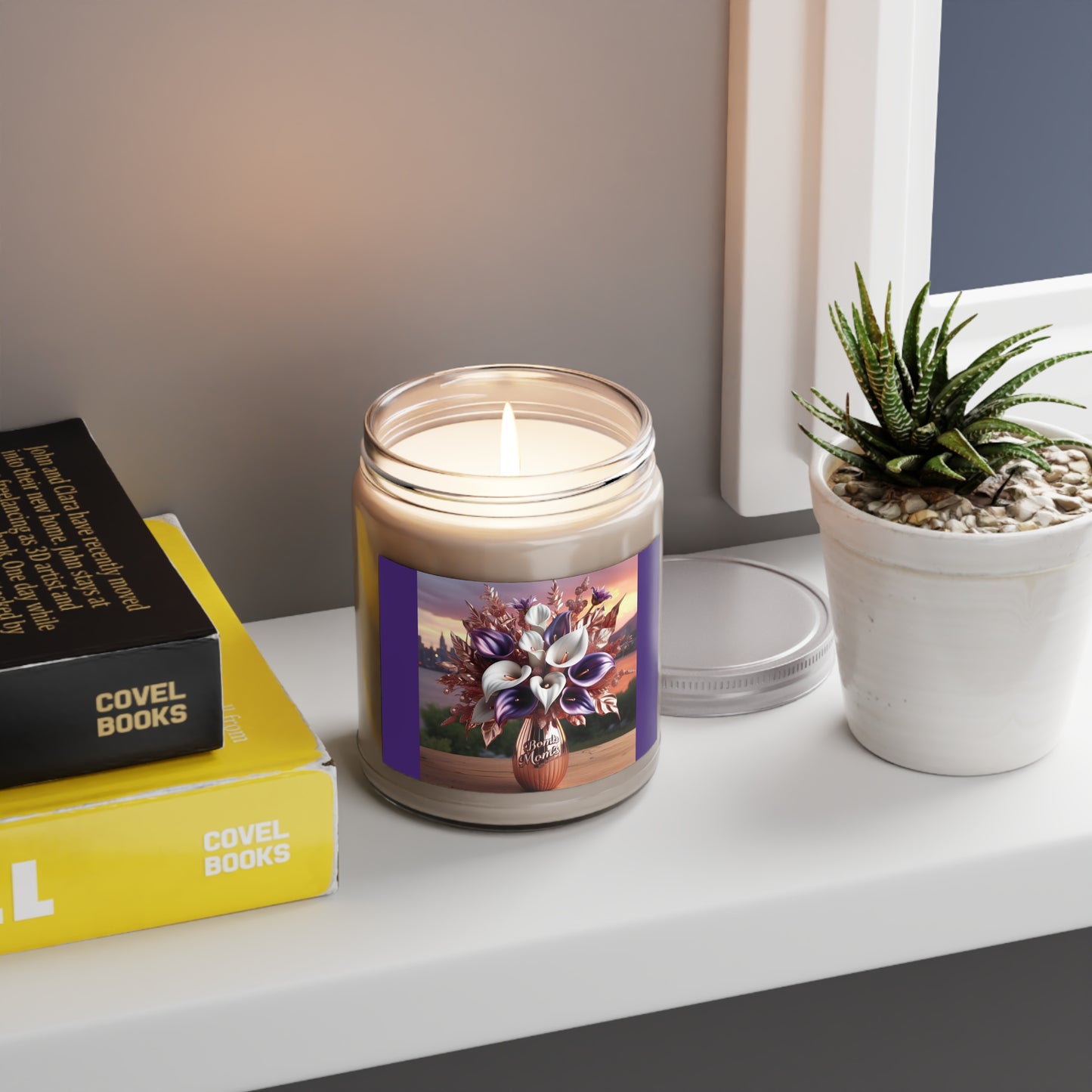 B.M.D Elegant Scented Soy Candles 9oz (4 short)
