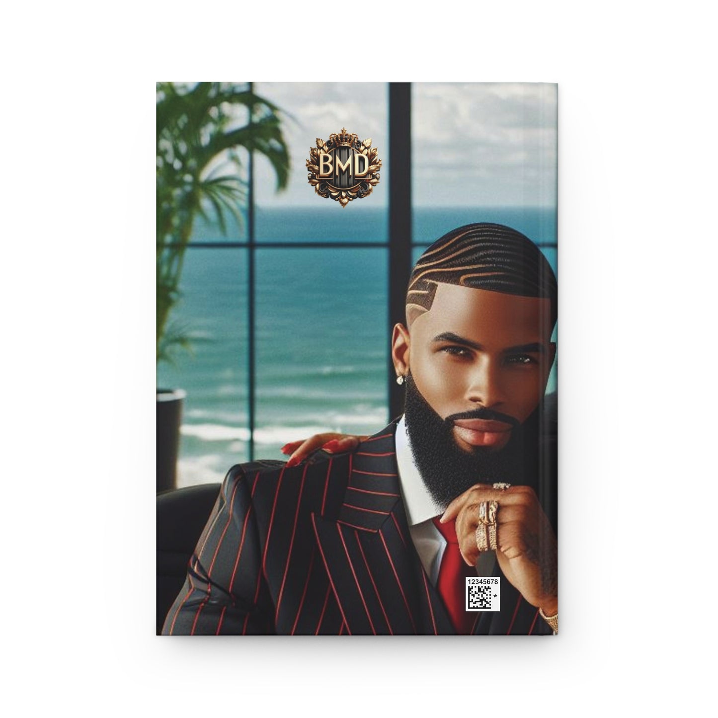 B.M.D Hardcover Journal Matte, Power Couple Wealth Creation, Business Planner, Financial Goals Organizer, Wealth Building Bullet Journal,
