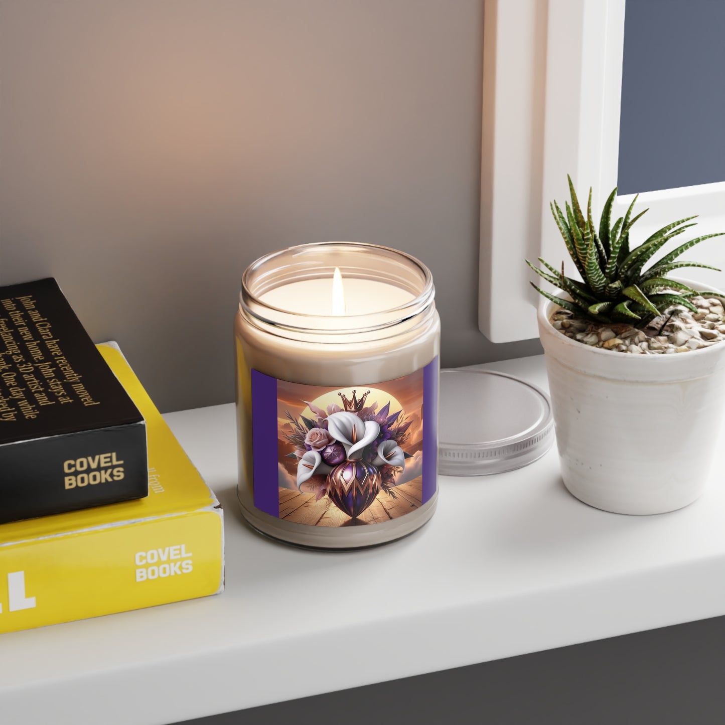 B.M.D Elegant Scented Candles, 9oz (5 short)