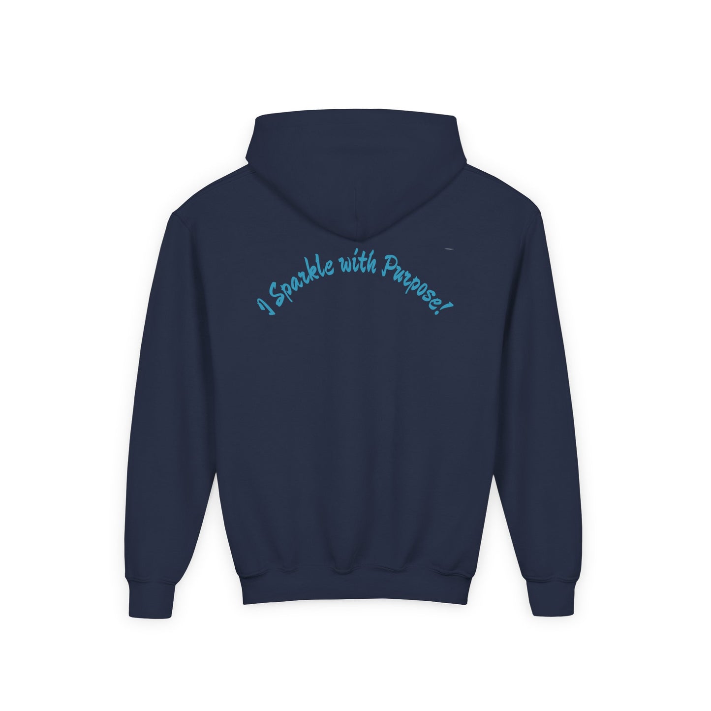 B.M.D Whimsical Unicorn Youth Hoodie, Adorable Kids Sweatshirt, Perfect for Birthdays, Gift for Unicorn Lovers, Cozy Pullover