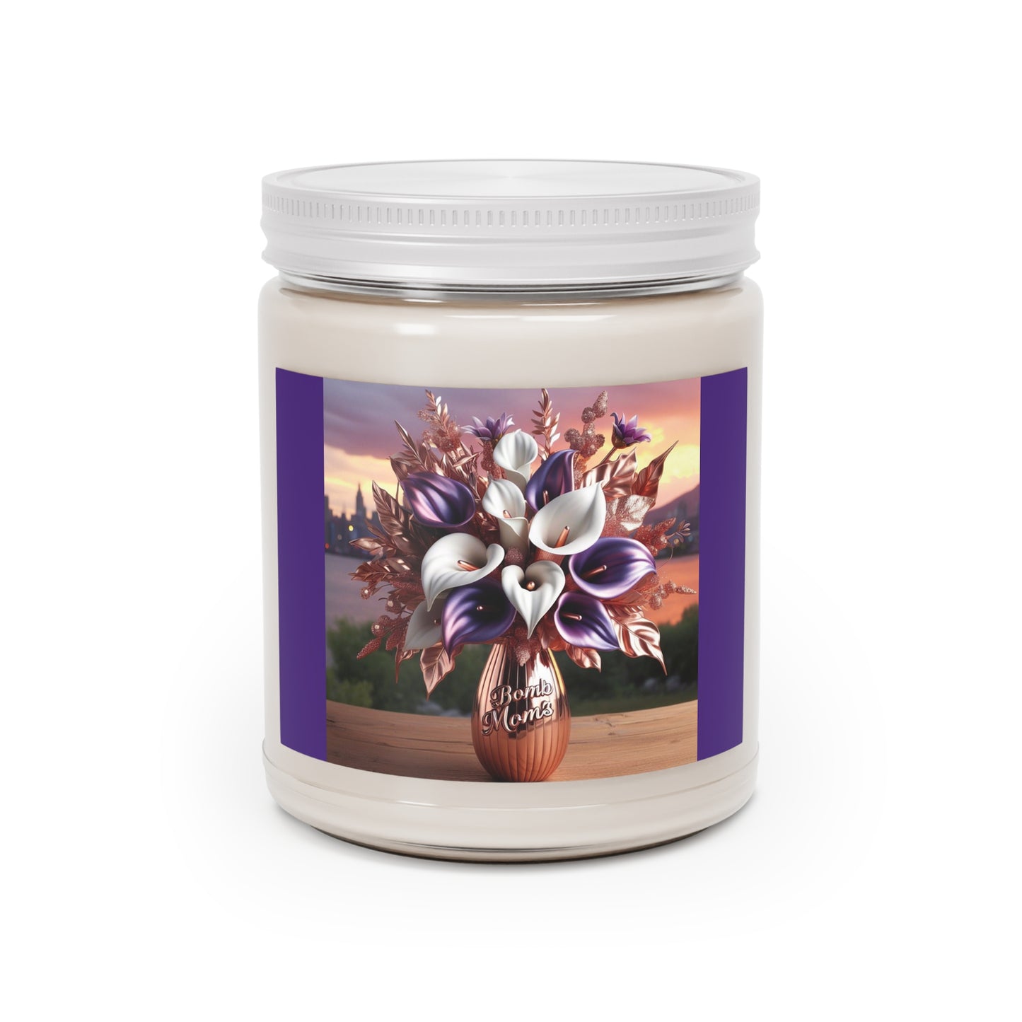 B.M.D Elegant Scented Soy Candles 9oz (4 short)